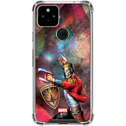 Marvel Star-Lord Cosmic Commander Google Pixel 5a 5G Clear Case
